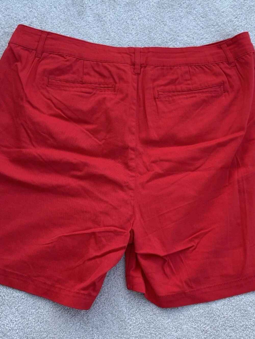 Ellos Women's Bermuda Shorts Red Size 14